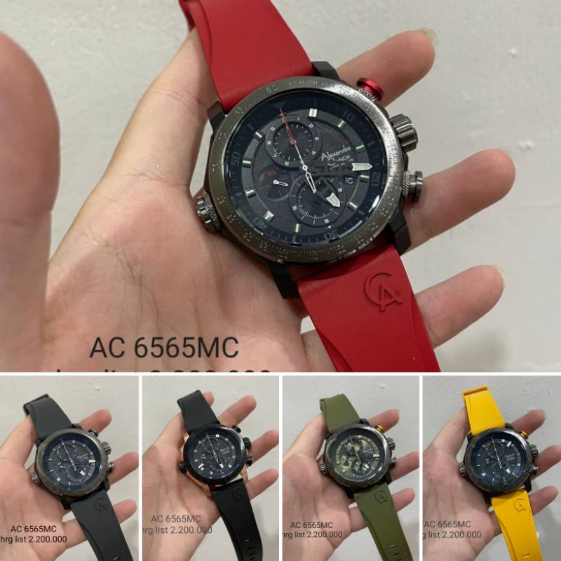 New  Jam Cowok AC 6565 MC Original // Ac6565 Rubber