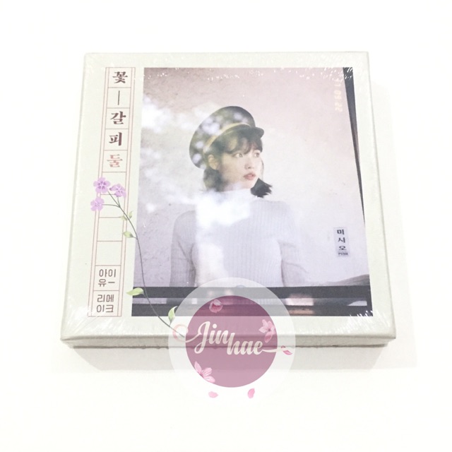 IU Remake Album - Flower Bookmark 2