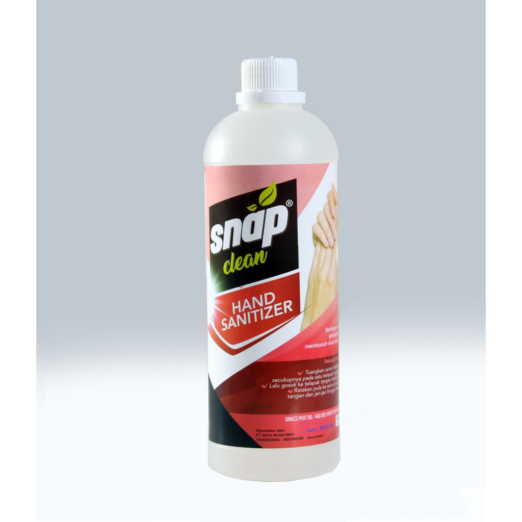 Hand Sanitizer Cair Snap Clean 1 Liter