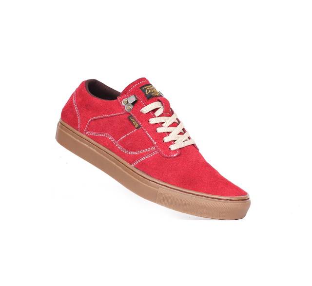 Sepatu Lokal Shoes Local Pride Cevany Gordon Low Cut Red Gum