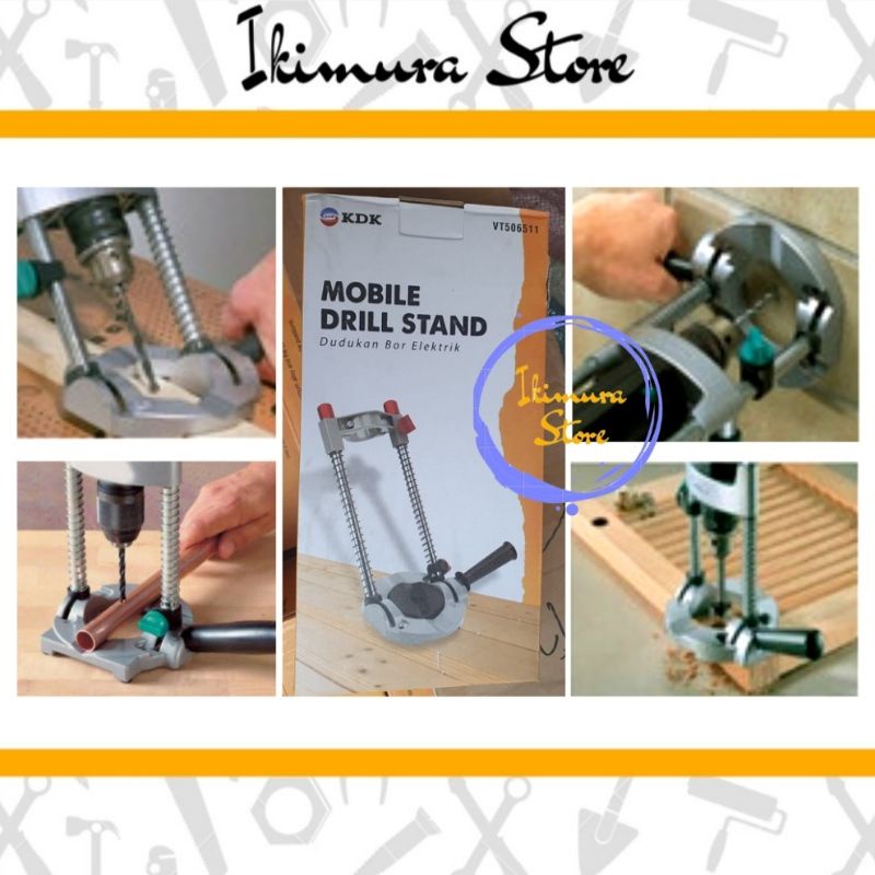 Mobile Drill Mobile Stand Drill Dudukan Bor Tangan / Stand Bor