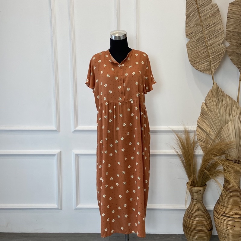 Ayrra 003 - Panjang - Home Dress Busui Friendly