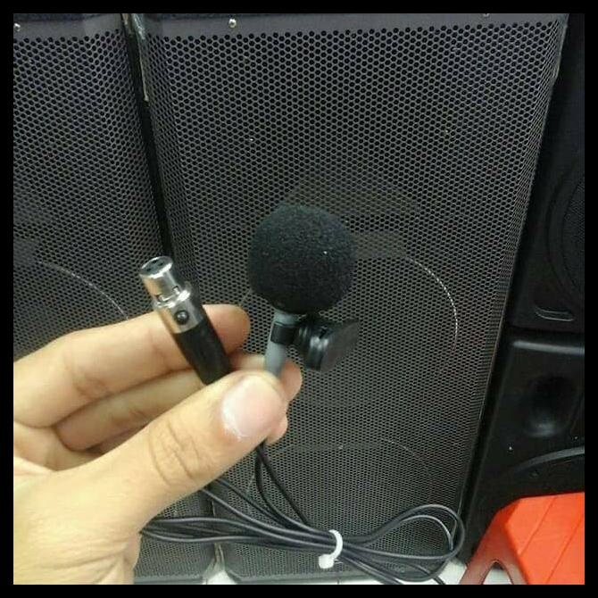 Mic Clip On Shure Mini Xlr Female 3 Pin For Mic Wireless Transmitter Kode 1460