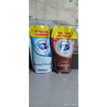 Frisian flag susu bendera kental manis pouch 560ml