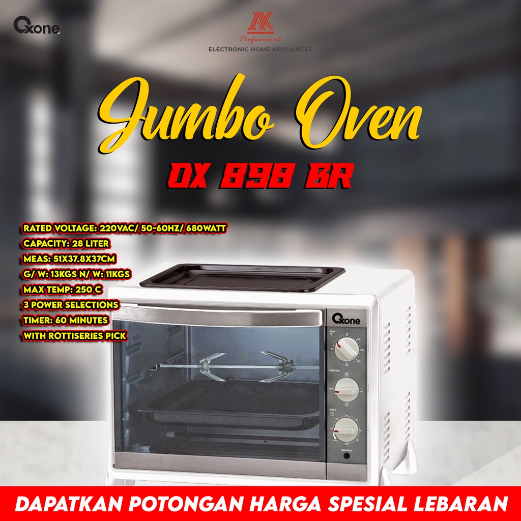 Ox 898 BR oven 4in1 Jumbo Oven Oxone PREMIUM QUALITY