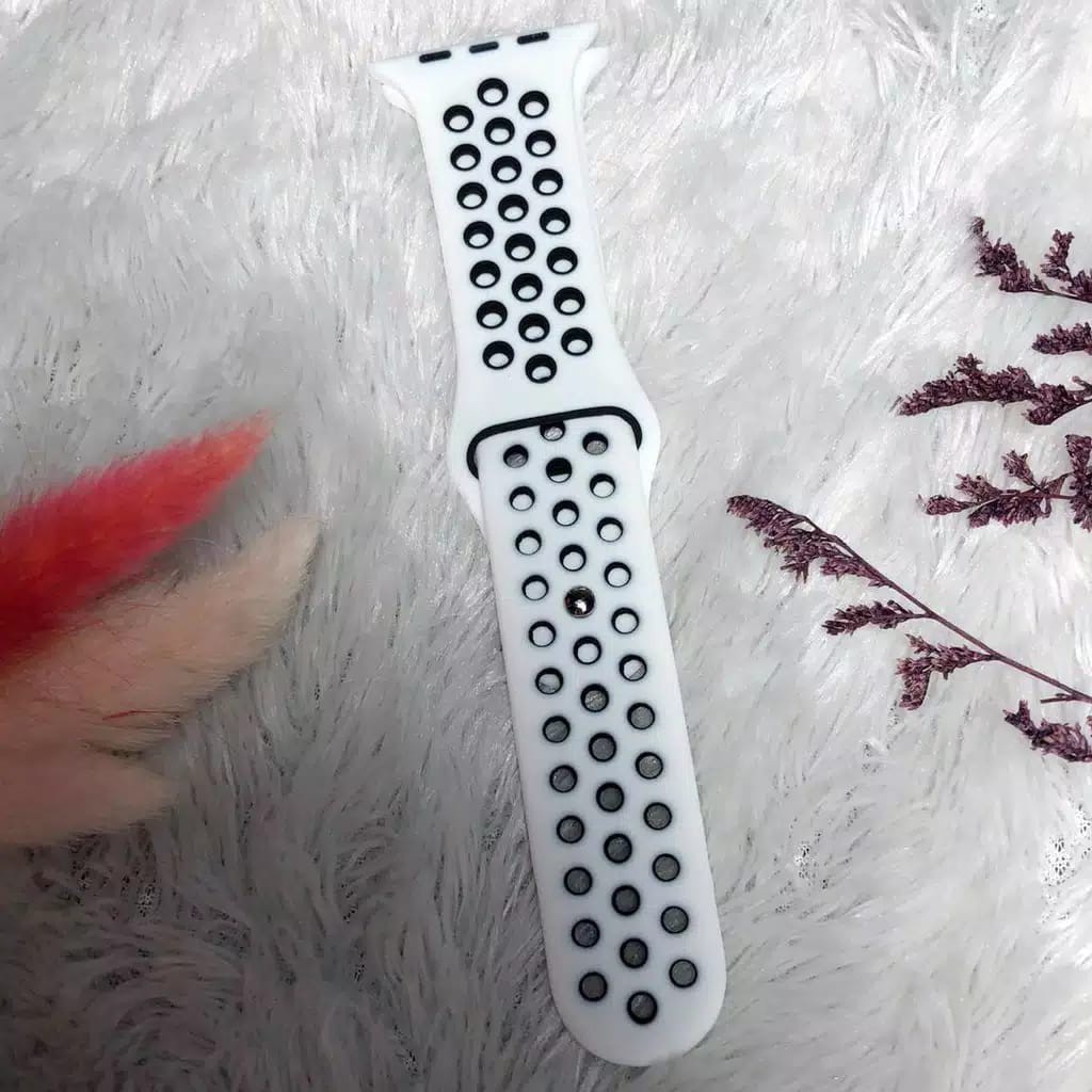 Smartwatch Bluetooth Call Layar Sentuh Jam Olahraga Type T-55-TALI T55-PUTIH