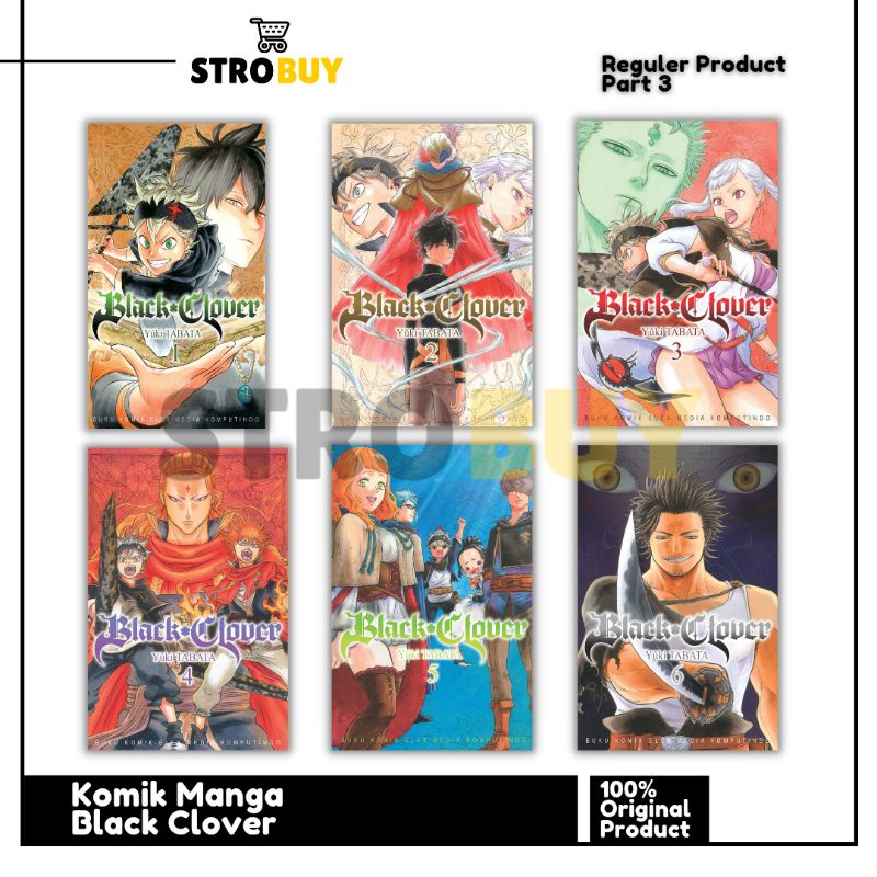 Komik Manga Black Clover 1 - 25