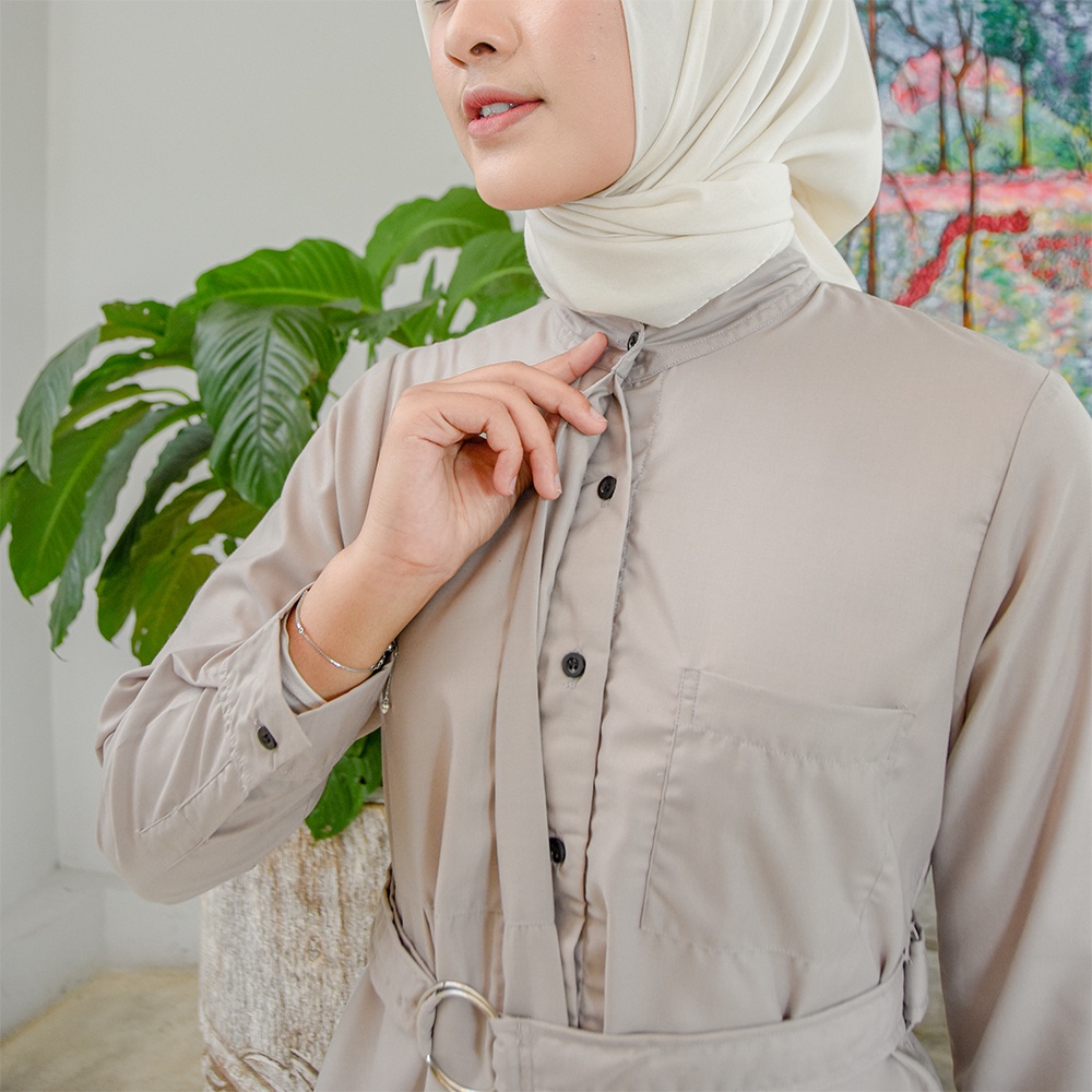 FREE GESPER Ring  NUCA Tunik - Pakaiana Wanita Terbaru by Hijab Mamah icis Sku 2