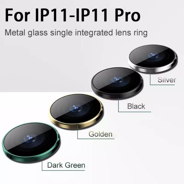 Metal Ring Tempered Glass Camera iphone 11 iphone 11 pro iphone 11 pro max Kamera