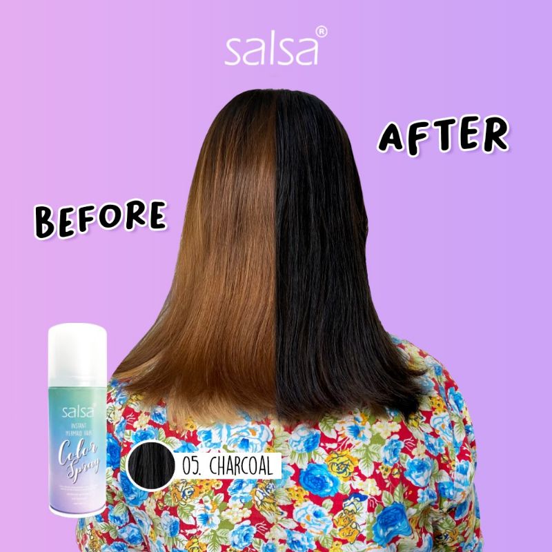 SALSA INSTAN MERMAID HAIR COLOR SPRAY [ 𝗕𝗣𝗢𝗠 ]