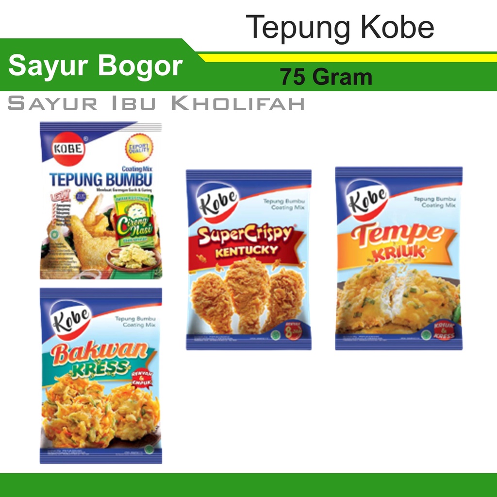 

Kobe Tepung Bumbu Serbaguna Bumbu Instan Sembako Murah Bogor