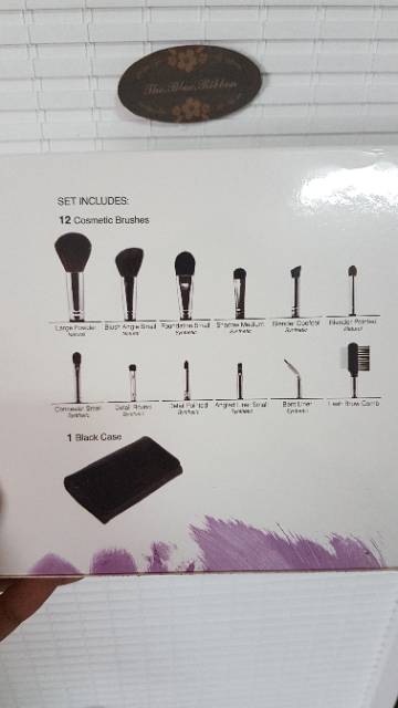 COASTAL SCENTS 12 PIECE BRUSH SET