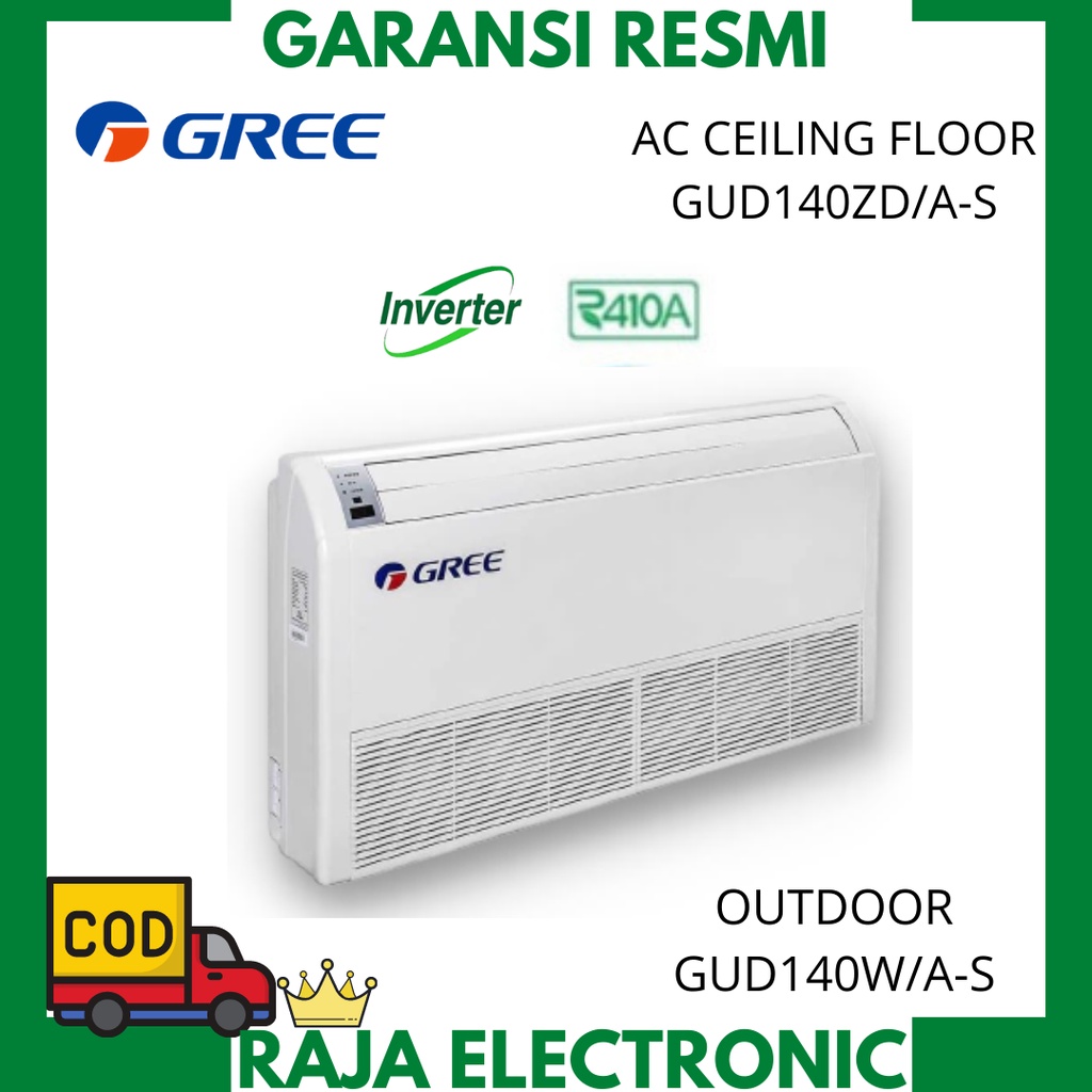 AC FLOOR CEILING 5 PK INVERTER GUD140ZD/A-S