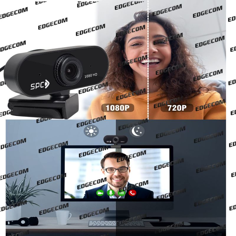 Webcam Full HD 1080P SPC WC02 - Web Cam SPC WC02