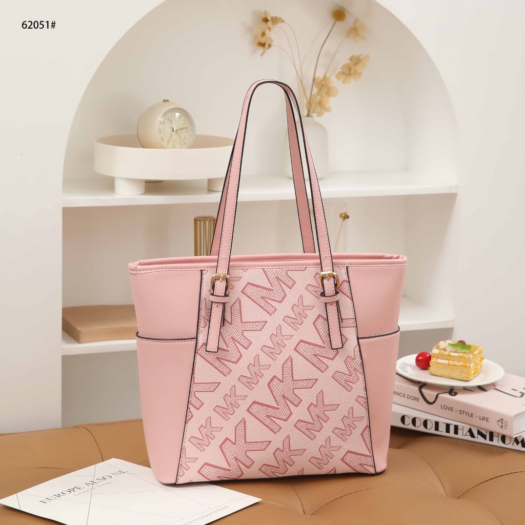 Large Top Zip Tote Bag 62051