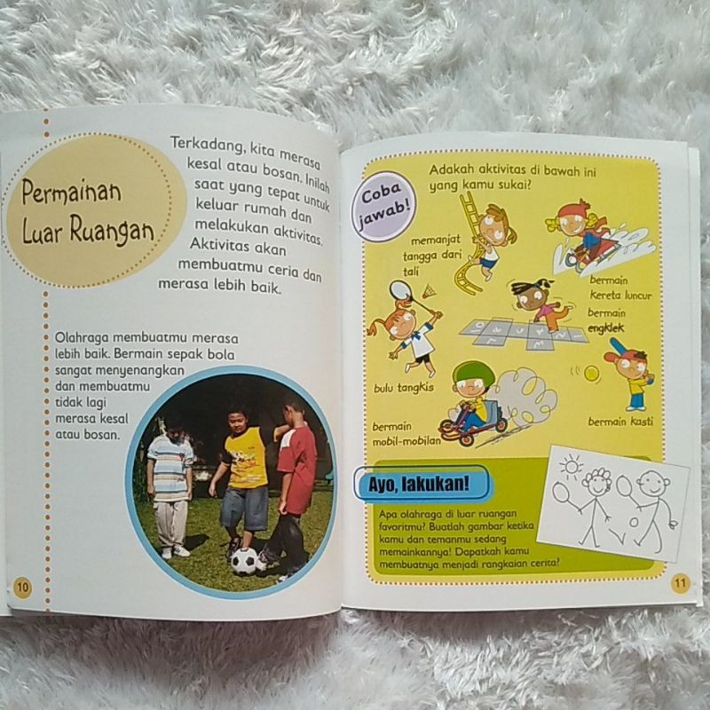 Buku Anak - Menjaga Diri Sendiri - Olahraga