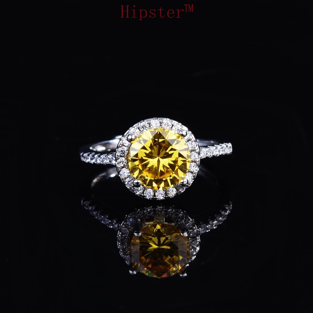 New Fashion Ring Moissanite Opening