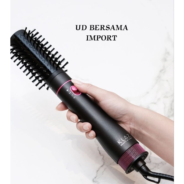 KLAZ Hot Air Brush Ionic/Hair Styler/Sisir Rambut Electric/Hair Brush