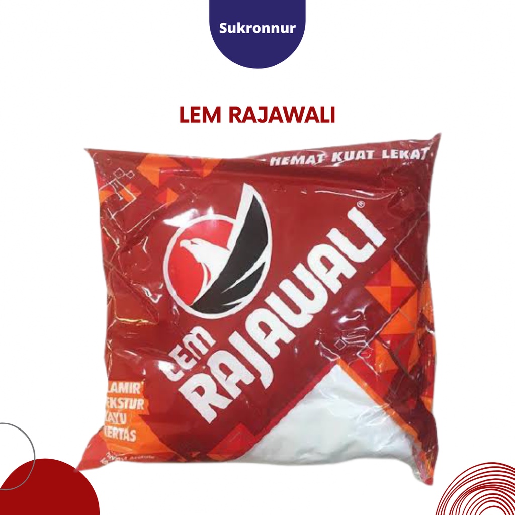 [READY] LEM KAYU KERTAS LEM RAJAWALI MERAH DEMPUL PVAC KECIL
