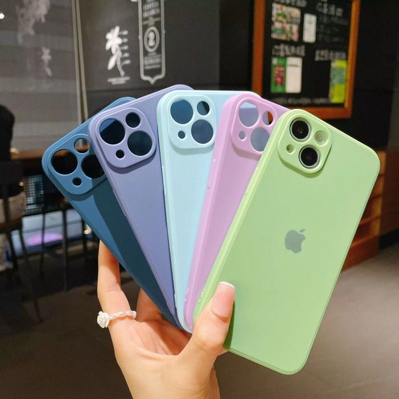 softcase macaron  case logo EMBOS full body +protect camera OPPO reno 6 4g, f9,A5s,A31,A3s,A92020/A52020,XIAOMI redminote 11 5G, redminote 10 pro