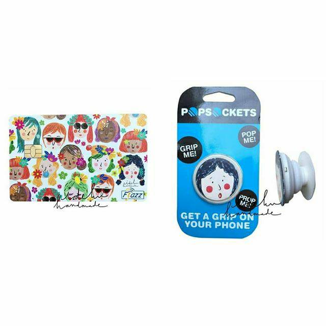 Idekuhandmade Flazz & Pop Socket Faces (ideku handmade)
