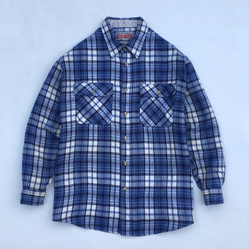 Outer Wool Flanel Motif Mirip Veterano