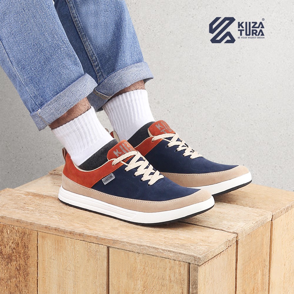 Justrue Sepatu Sneakers Pria Original 100% Casual Shoes Distro 378