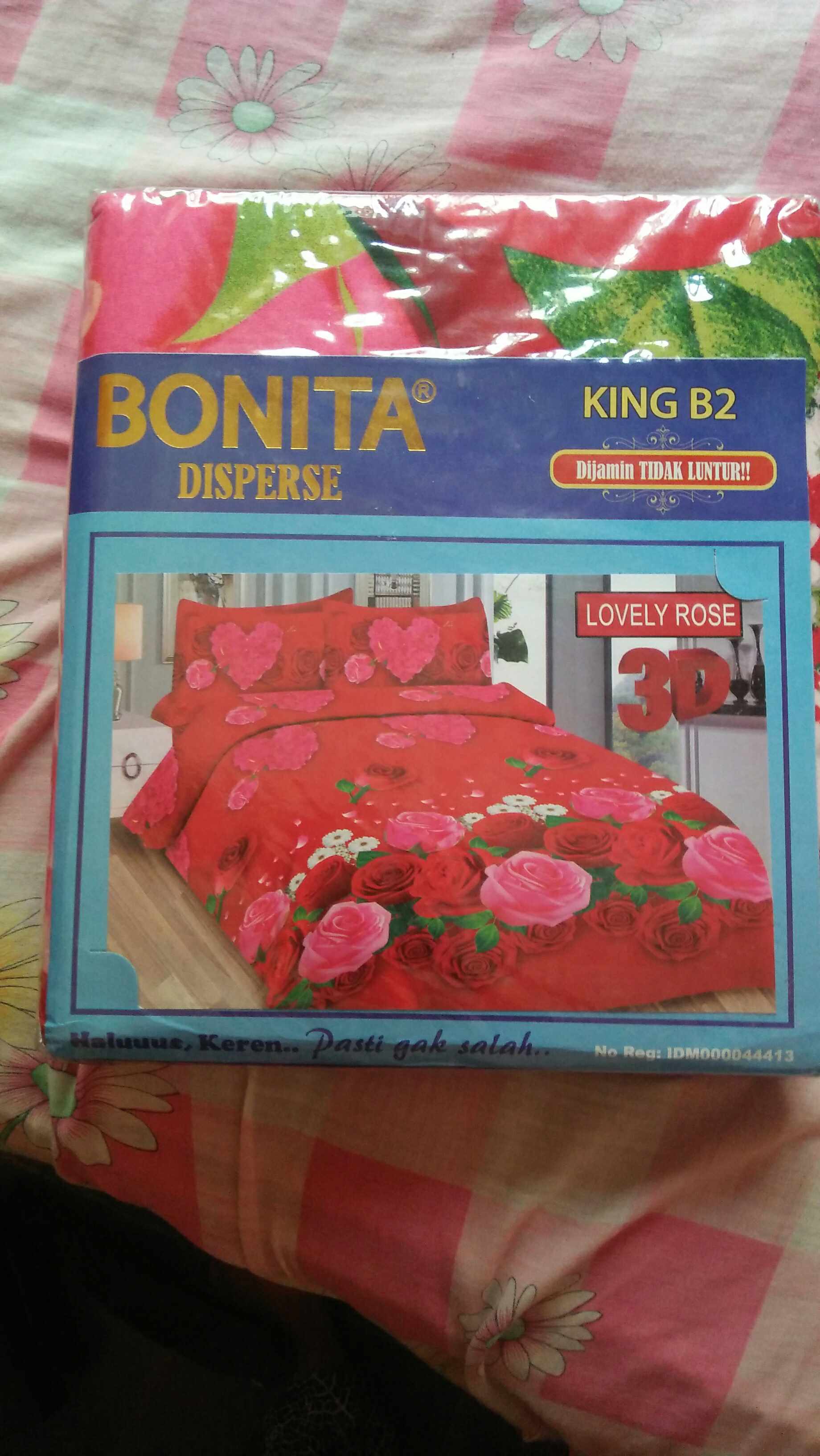 Sprei Bonita 3d King B2 180 X 200
