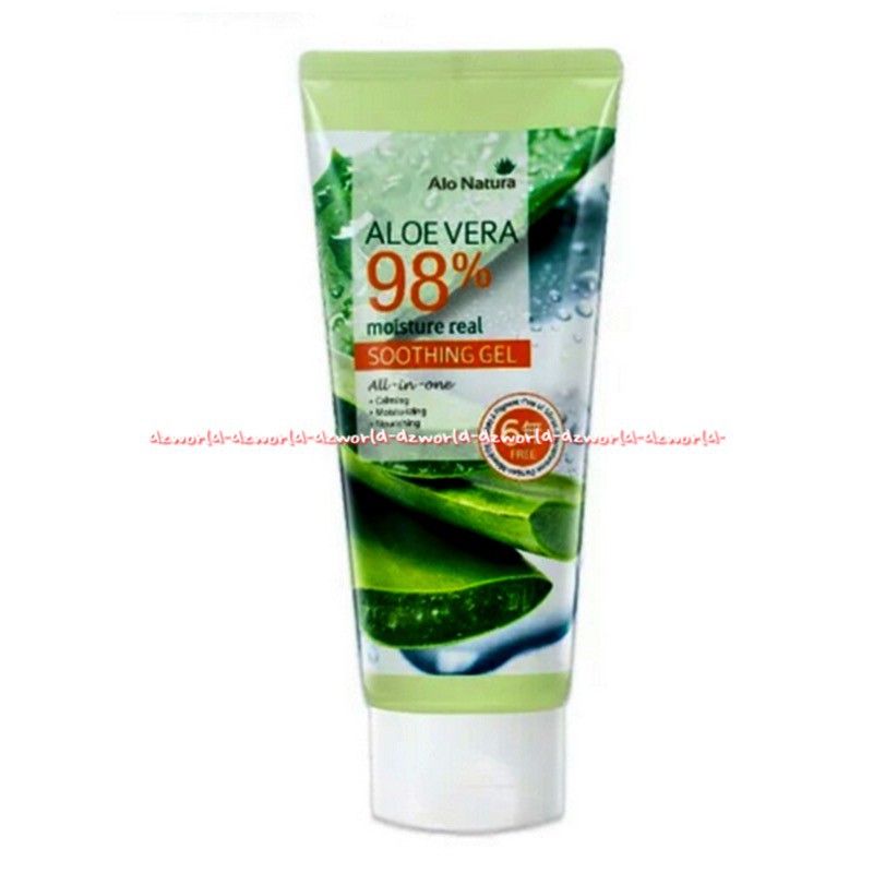 Aloe Nature 150ml Aloe Vera 98 Moisture Real Soothing Gel Aloevera