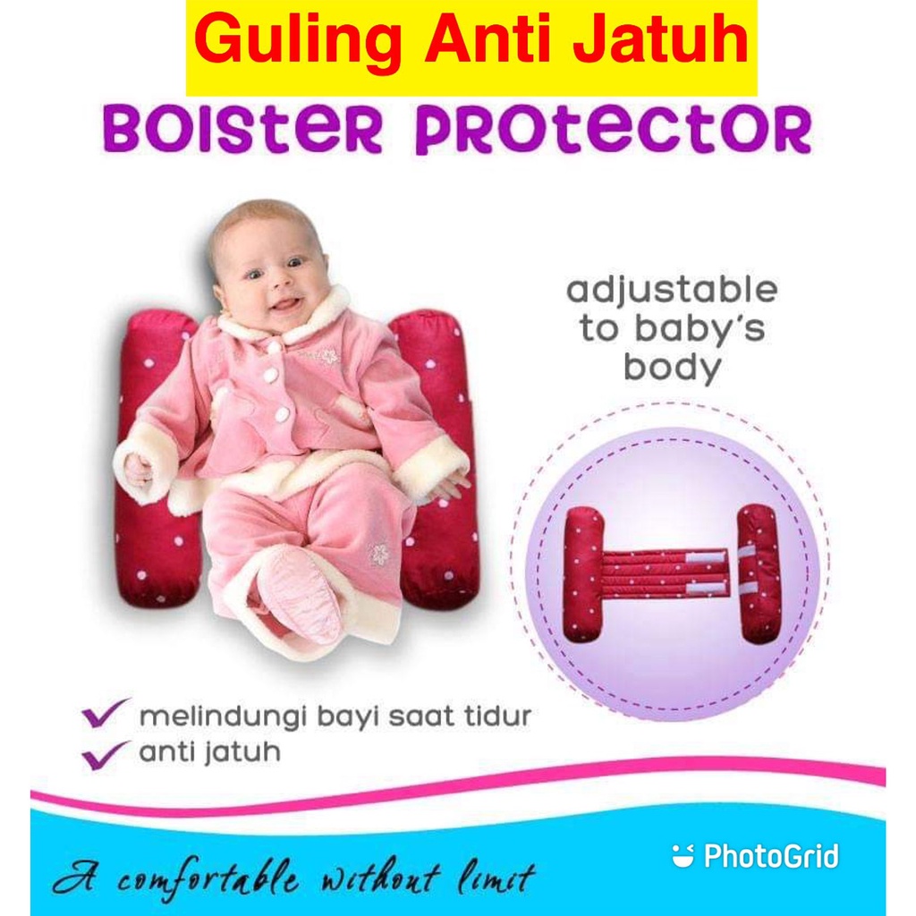 BOLSTER PROTECTOR  Bantal anti Jatuh Bayi guling anti jatuh bayi