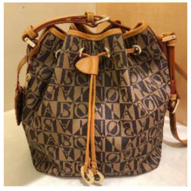 Bonia original serut monogram size L new