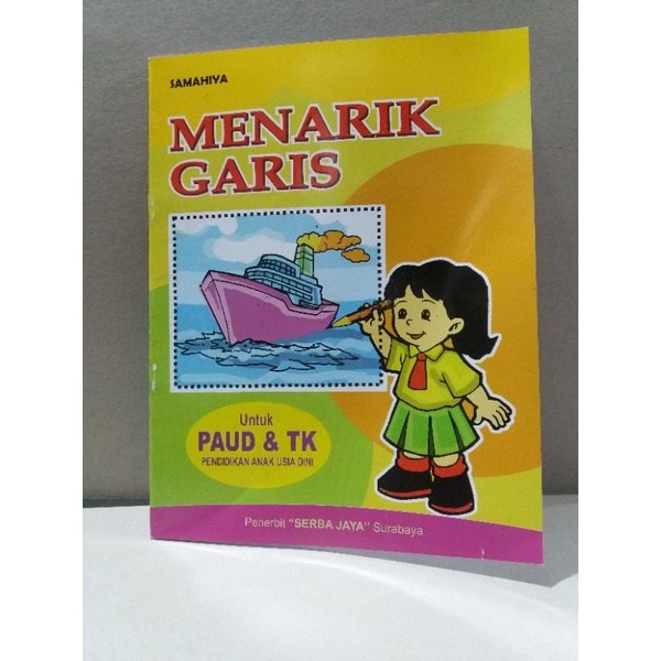 Menarik Garis Untuk PAUD & TK