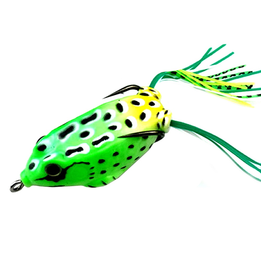 [Jianxin] 6cm 12g Frog Shape Fishing Artificial Lifelike Soft Fish Lure Bait Tackle Tool