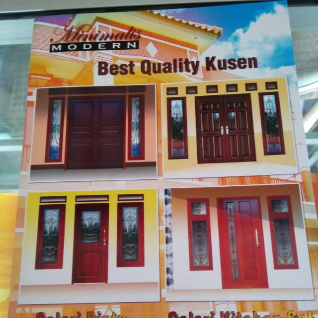 Buku katalog mebel minimalis modern best quality kusen