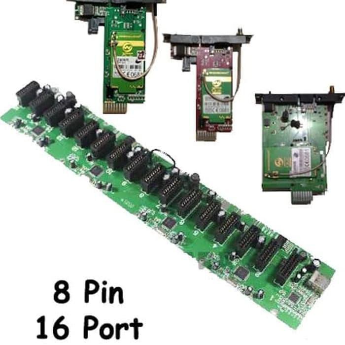 Modem Pool - Mainboard Modem Pool 16Port