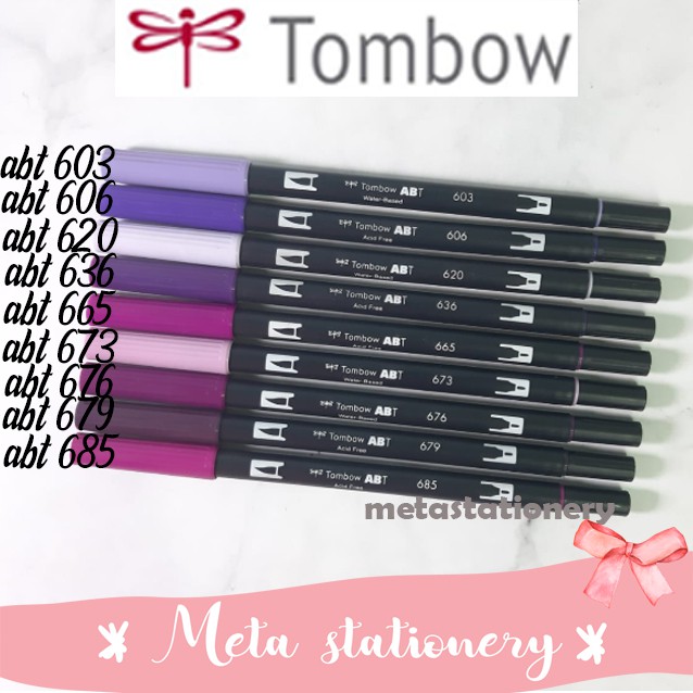 

ABT Tombow Dual Brush Pen warna Purple