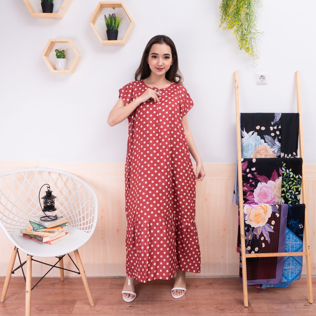 VS - DASTER RAYON REMPEL BUSUI PJG | DASTER PANJANG SEMATA KAKI BUSUI TERKINI