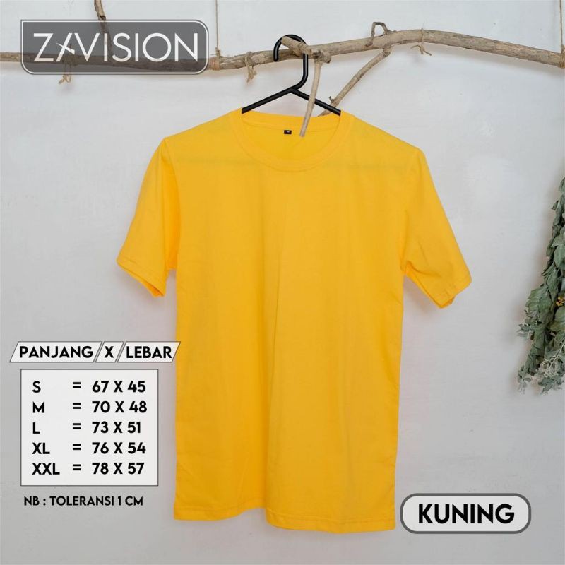 KAOS POLOS OBLONG COTTON COMBED 30s PREMIUM ECER GROSIR MURAH COMBED 30S