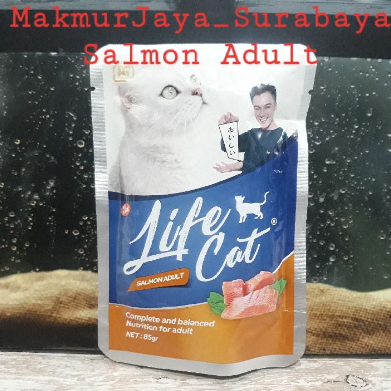 Life Cat Pouch 85gr Makanan Kucing wet food