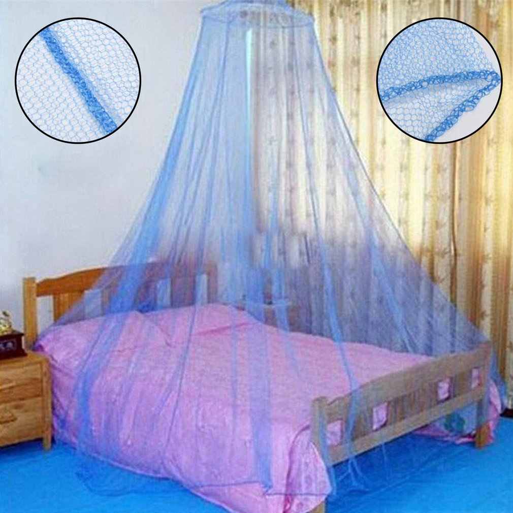 Kelambu Tidur Gantung Bulat Anti Nyamuk Serangga Lalat Mosquito Net Mesh Kasur Melindungi Anak di Ka