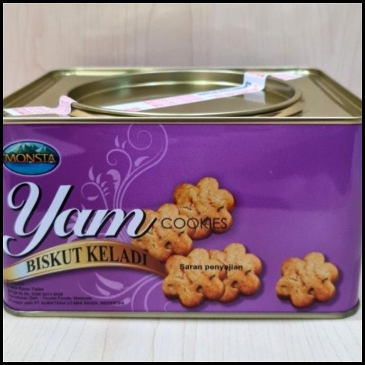 Yam Cookies Biskuit Keladi