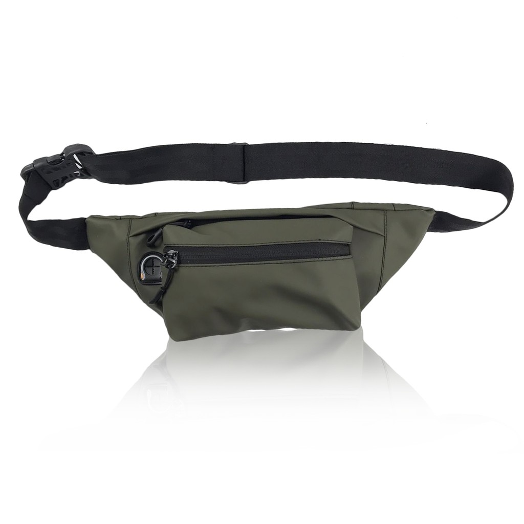 [HOT PRODUK] Waistbag Tas Selempang Pinggang Punggung Pria Wanita Anti Air Waterprof Terbaru - BS