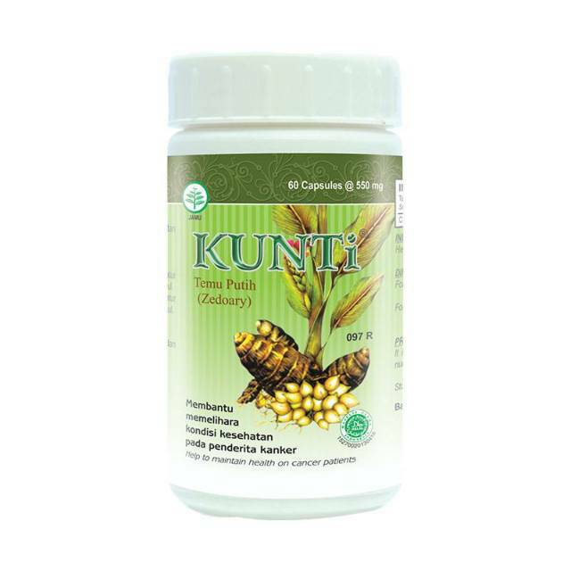 

Kunti 60 capsul - untuk penderita kanker