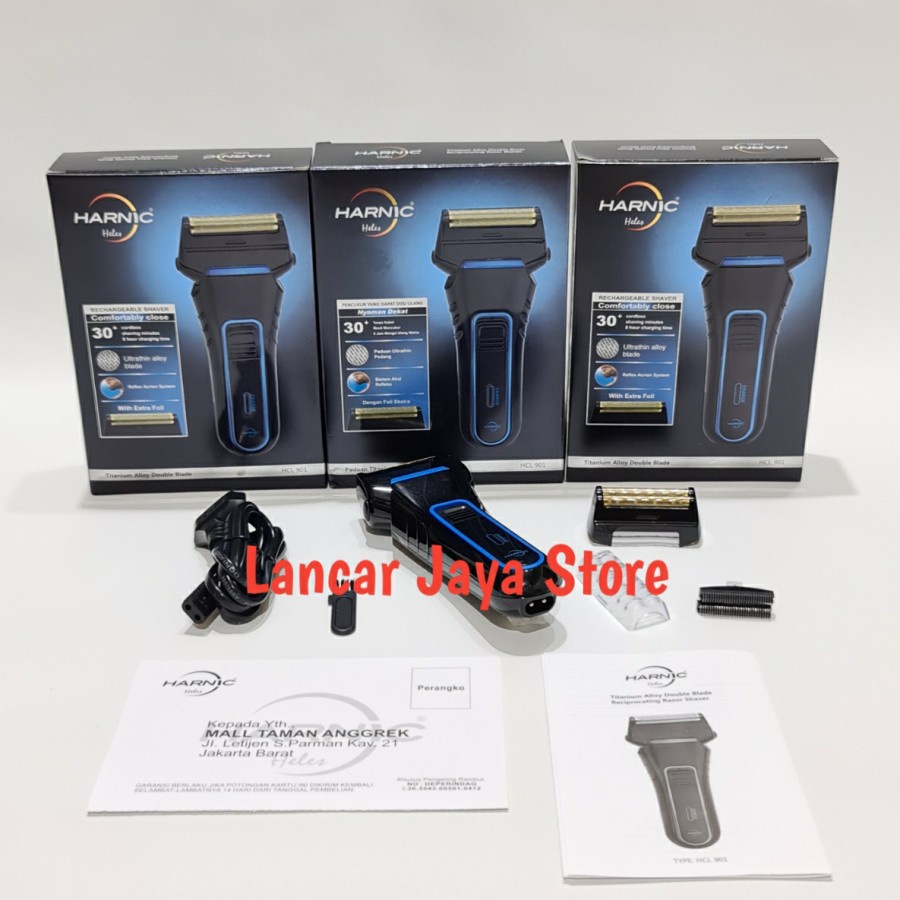 Harnic Heles HCL901 Alat Cukur Rechargeable Men Shaver