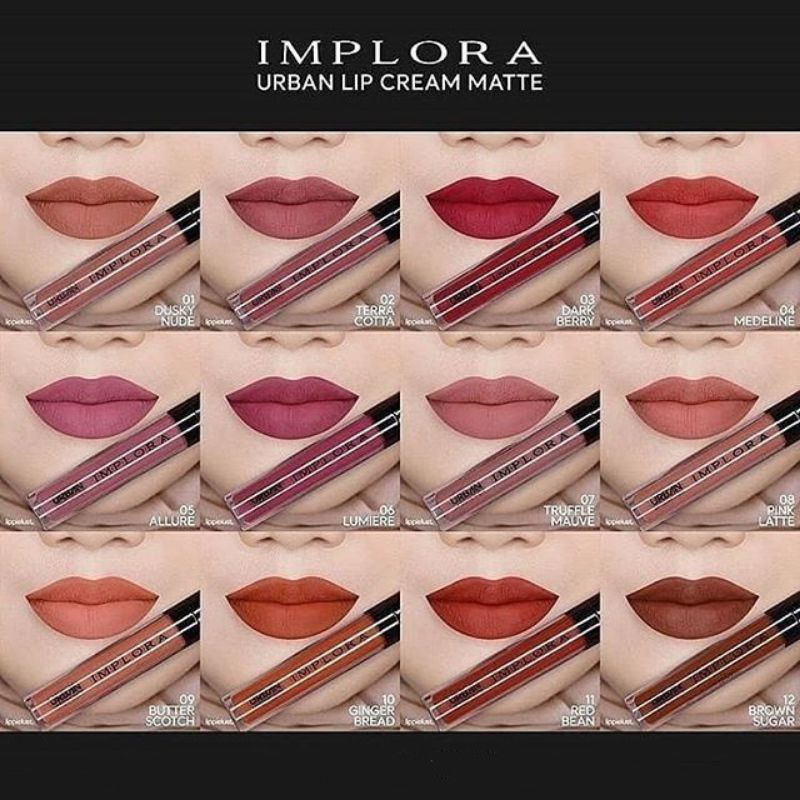 IMPLORA lip cream matte|IMPLORA official|IMPLORA kosmetik