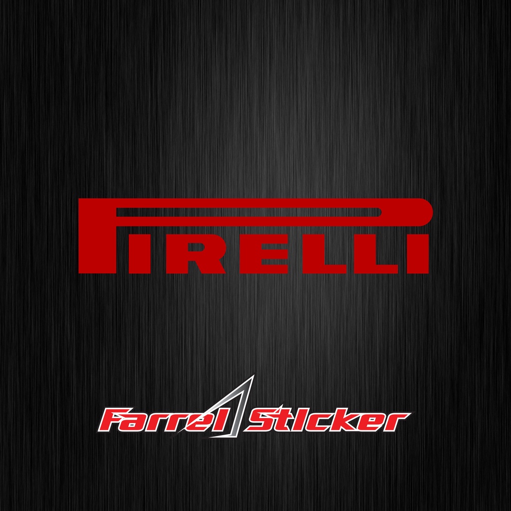 stiker PIRELLI Sticker PIRELLI 10CM