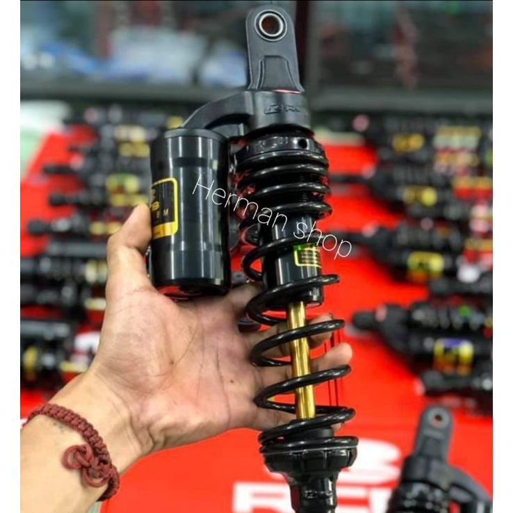 Shockbreaker RCB MB2 Black Premium Rx king - Tiger - Supra - karisma - GL - Jupiter z 1 - Vega R - Fizr - Supra Fit - shogun - smash - Motor Bebek  Shock rcb sb2 Jupiter - Fizr - Rx king - Tiger - Supra - karisma / shockbreaker rcb sb2 rx king tiger 350mm-Black premium mb2