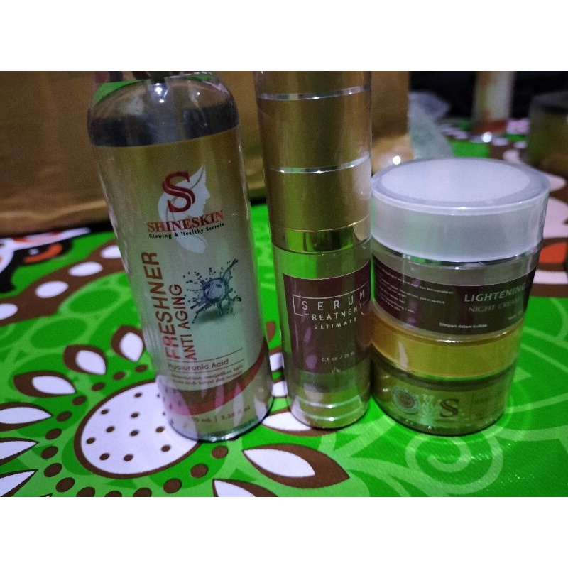 PAKET SHINESKIN SKINCARE FLEK HITAM
