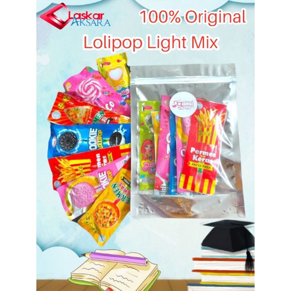 

Lolipop Lightstik Mixed Permen Pen | Permen Nyala