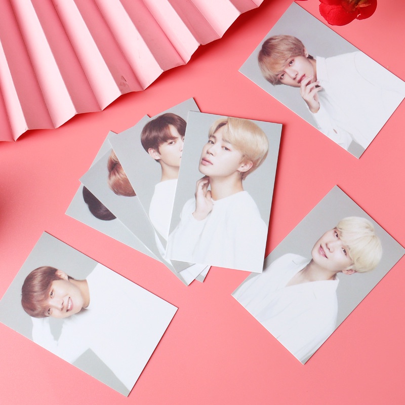 Set Kartu Lomo Foto Kpop BTS Bangtan Boys VT Untuk Hadiah